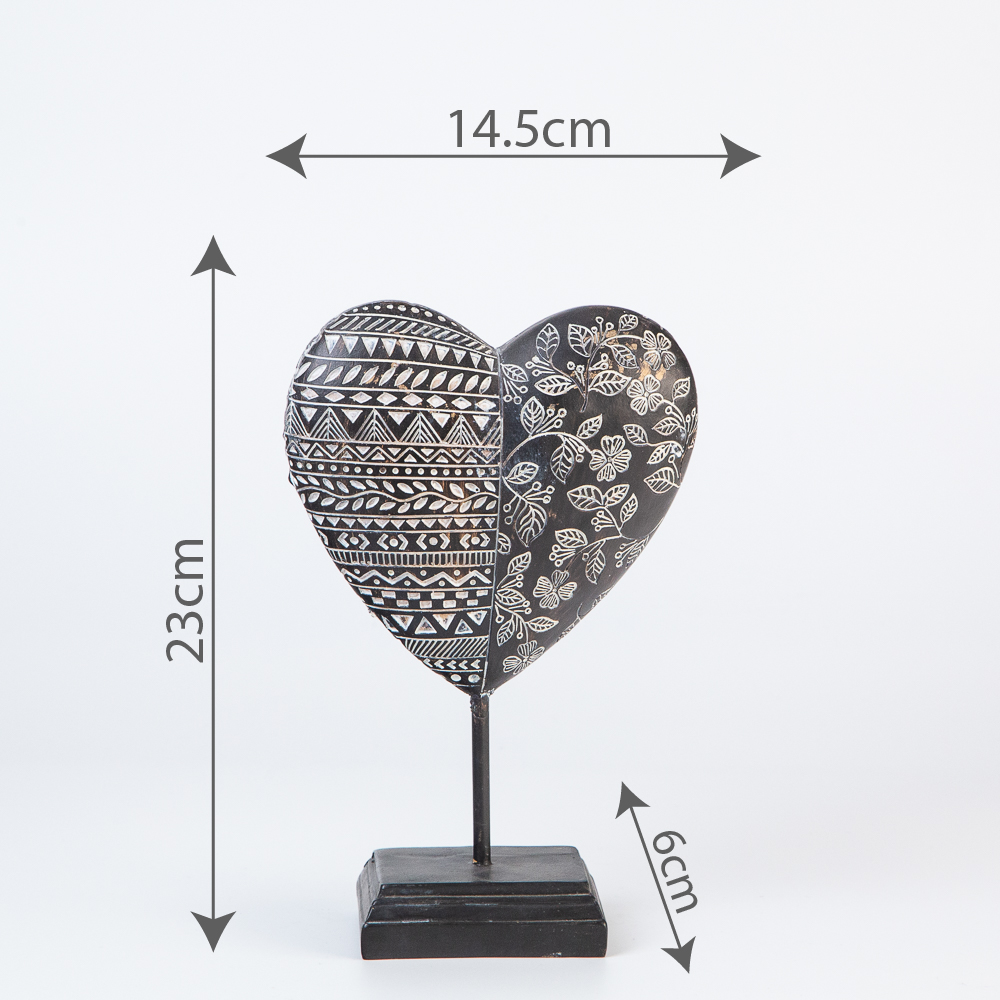 Decorative figurine heart from the Mystic Africa set - Image 2