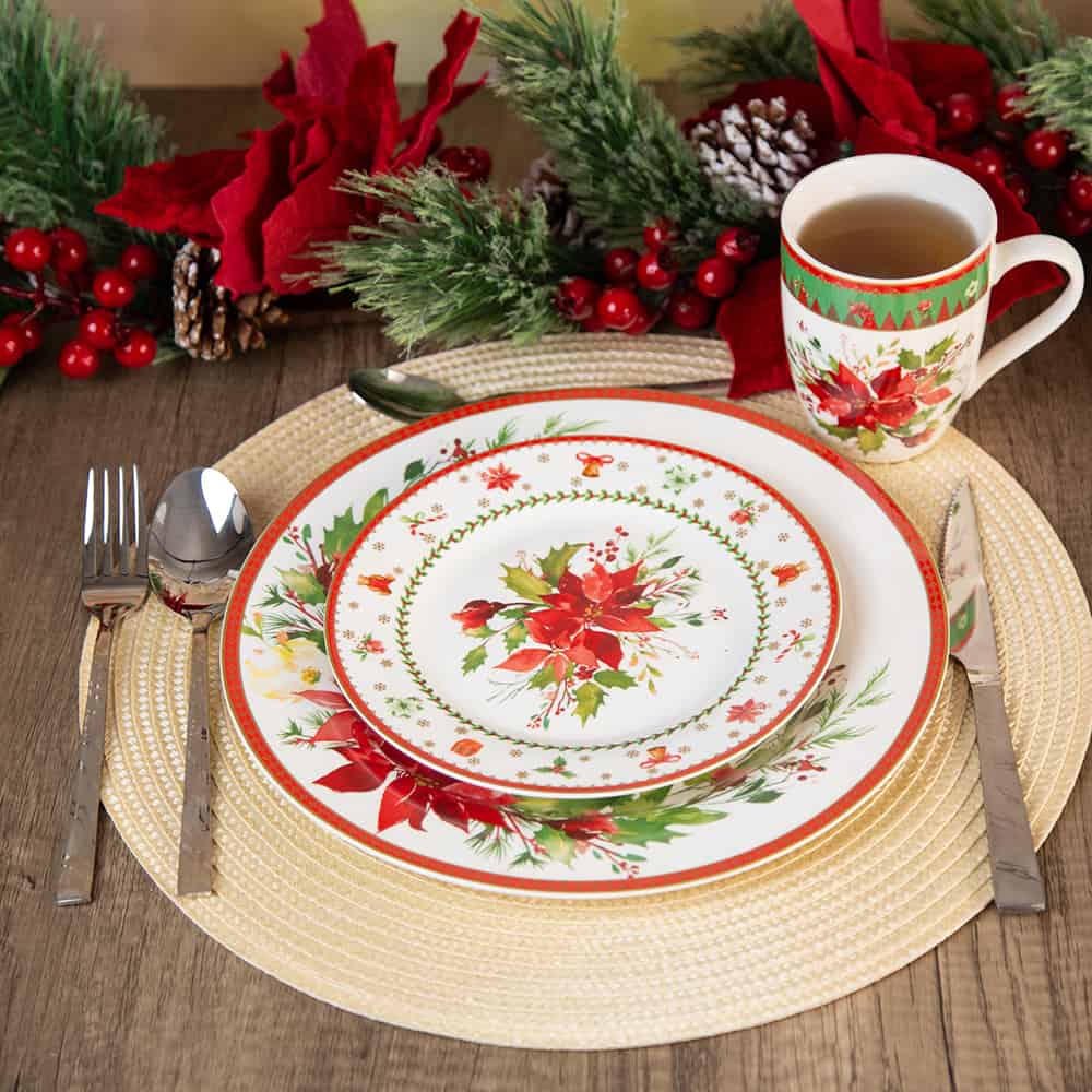 Christmas Main Course Plate - Christmas Star - Image 3