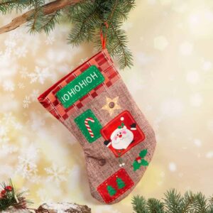 Christmas sock with decoration