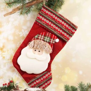 Christmas sock with decoration - big
