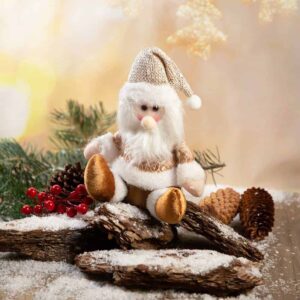 Christmas decoration - Santa Claus in gold