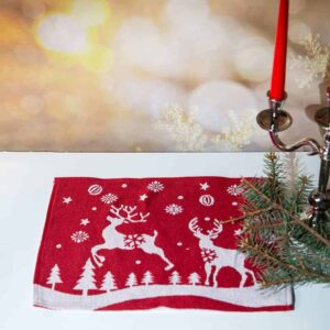 Christmas table mat - Deers