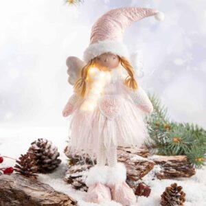 Decorative figurine Angel - Pink 2