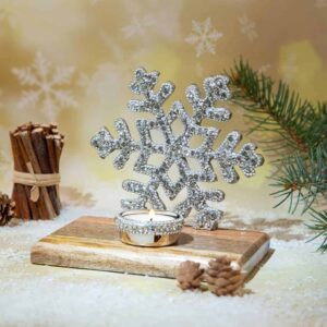 Christmas candlestick - Snowflake