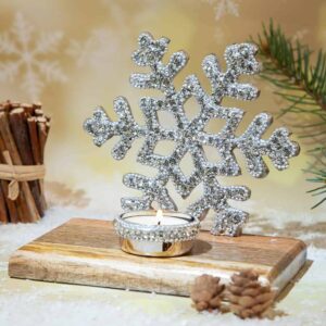 Christmas candlestick - Snowflake