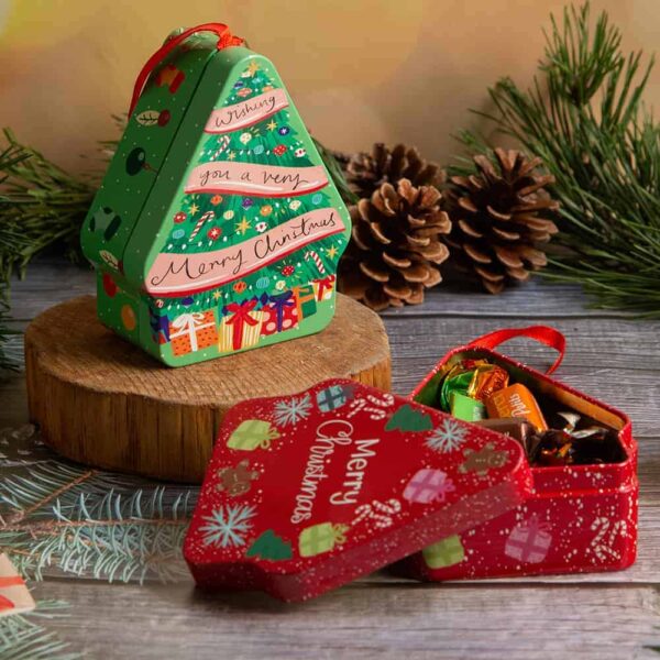 Christmas box - Green tree