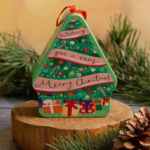 Christmas box - Green tree