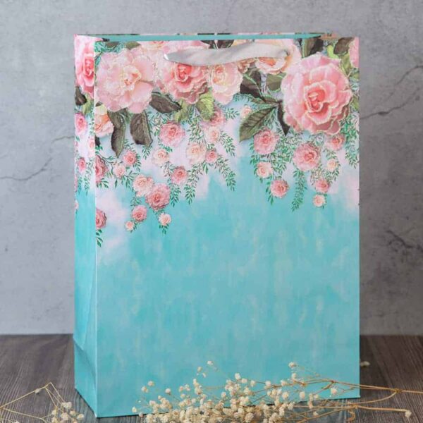 Gift bag - Flower garden L