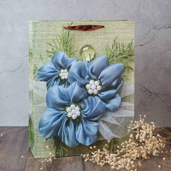 Gift bag - Flowers L