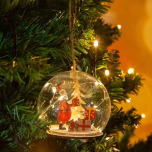 Glowing ball - Christmas tree