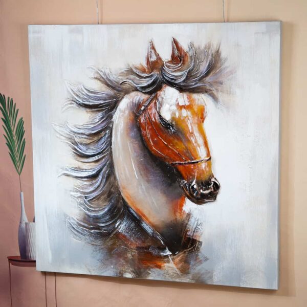 Painting - Fearless horse