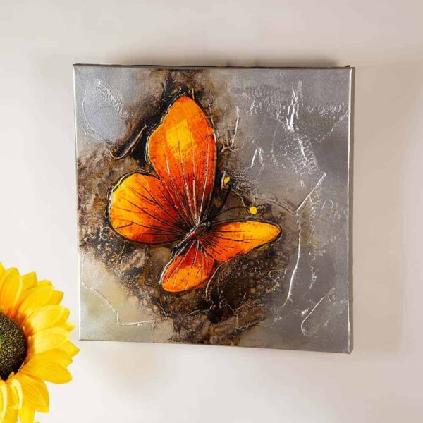 Painting - Orange Butterflies