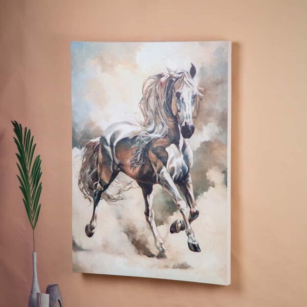 Painting Horses at a gallop