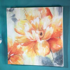 Painting - Orange flower