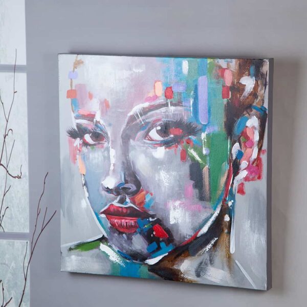 Painting - Female face