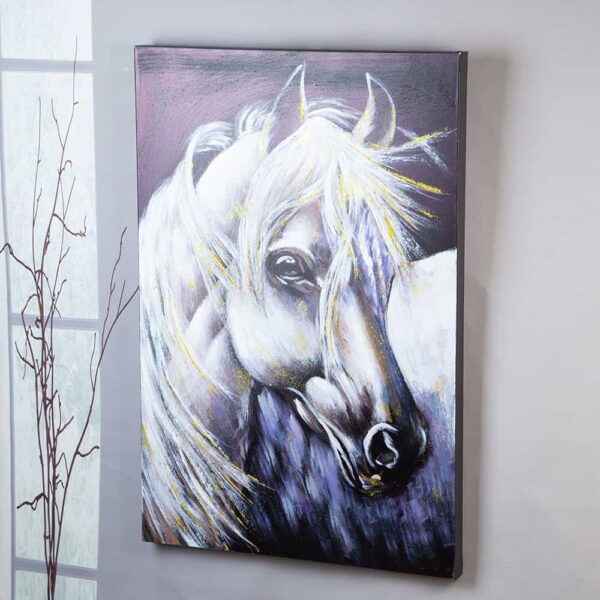 Painting - Horse in white