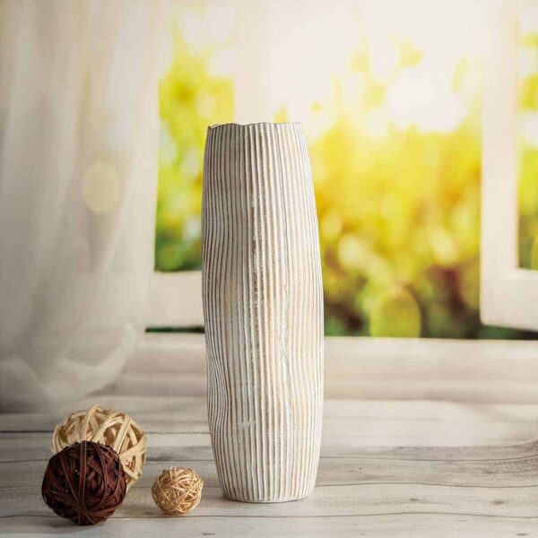 Ceramic vase from the series Golden Magic - XL