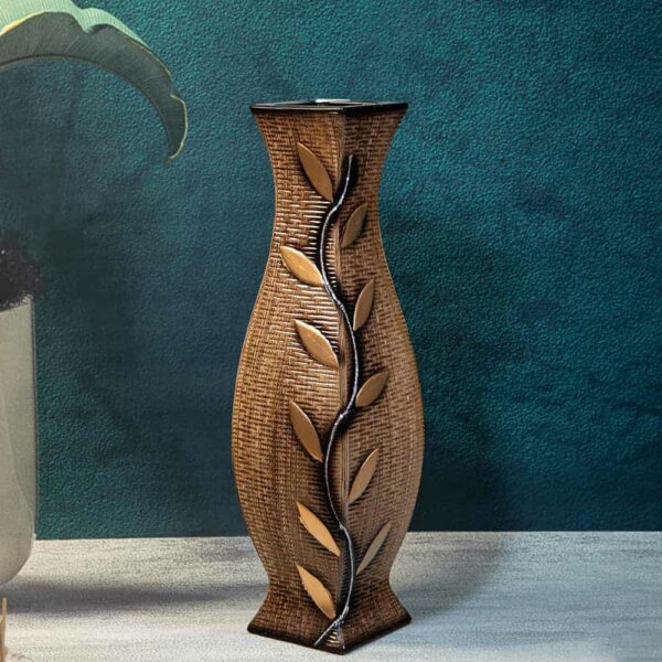 Ceramic vase - Brown