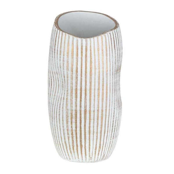 Ceramic vase from the series Golden Magic - S