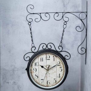 Wall clock - Curlicue