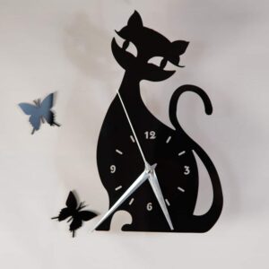 Wall clock - Cat