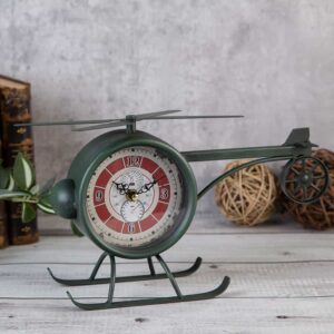 Table clock - Helicopter - Time for high ambitions