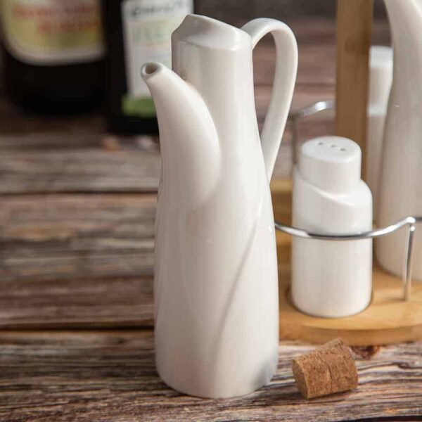 Oil, vinegar, salt and pepper set - Classic from the Bamboo series