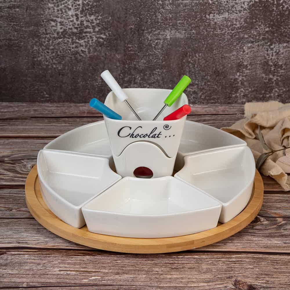 Elegant set from the Bamboo series for sophisticated serving - Image 2
