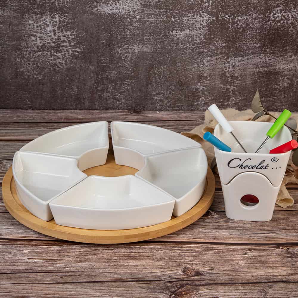 Elegant set from the Bamboo series for sophisticated serving - Image 3