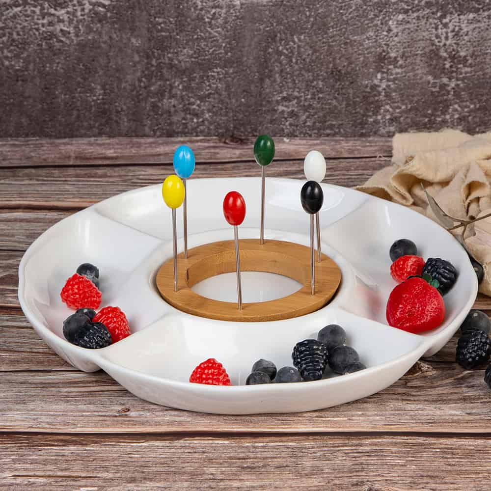 Serving tray from the Bamboo series - Serve food with sophistication