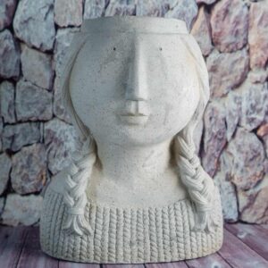 Ceramic pot planter - Face