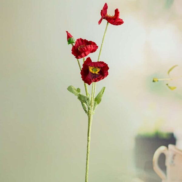 Artificial flower - Poppy anemone