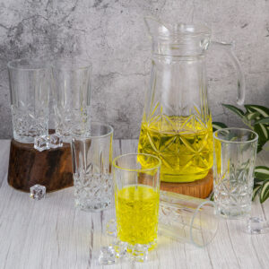Elegant Set - Pitcher and Glasses for Special Moments