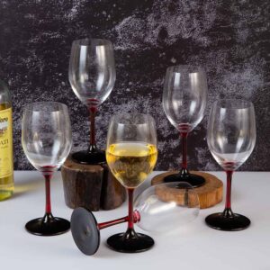 White wine glasses from Red series