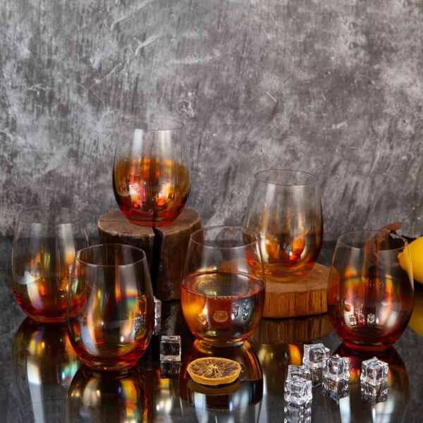 Whiskey glasses from Gold series