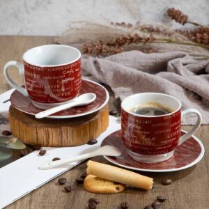 Coffee set from the Inscriptions series for two