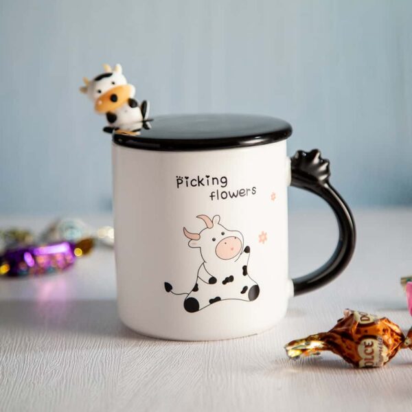 Gift cup - Cow with a spoon