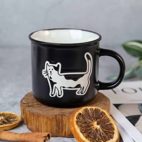 Gift mug - White cat