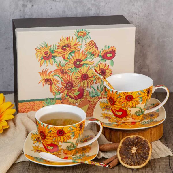 Tea Cup Set from the Sunflowers Series 200ml