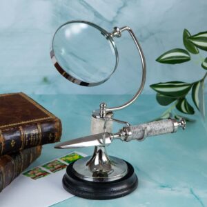 Magnifying Glass and Letter Opener Set