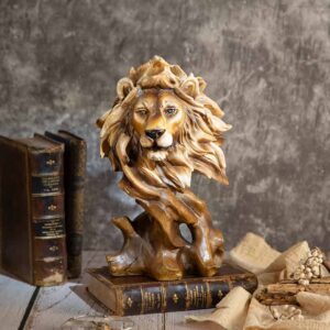 Decorative statuette - Lion's head