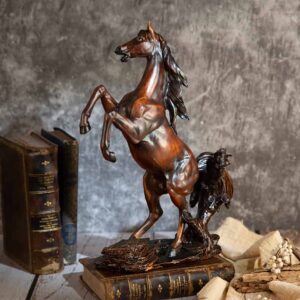 Decorative standing horse figurine