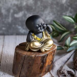 Decorative statuette Smiling Buddha