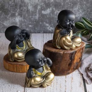 Decorative statuette Smiling Buddha