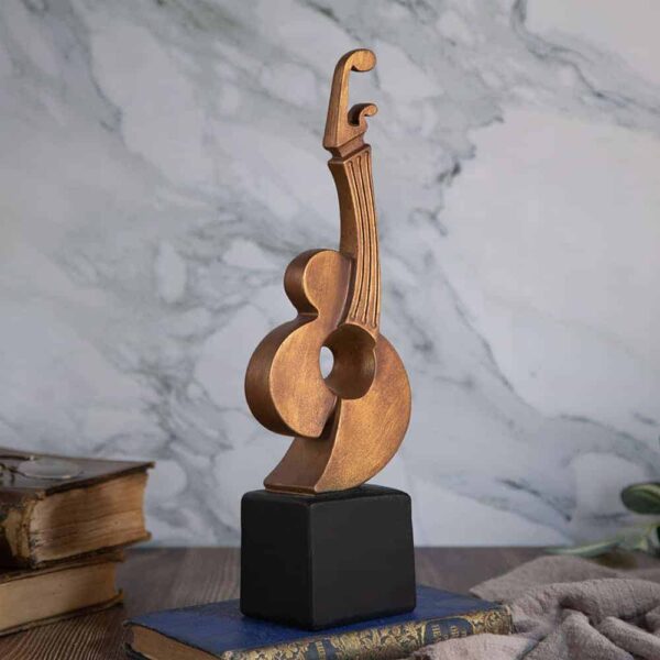 Decorative guitar figurine