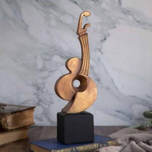 Decorative guitar figurine