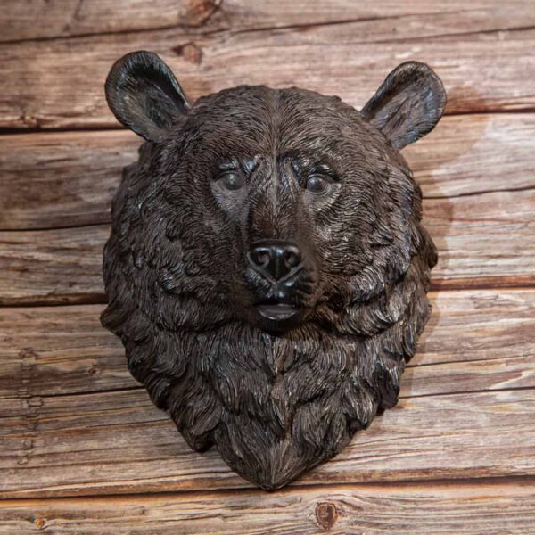 Wall decoration bear's head