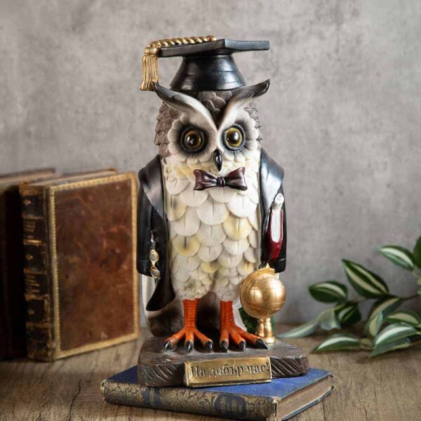 Owl 34cm - Wisdom of the Night Guardian