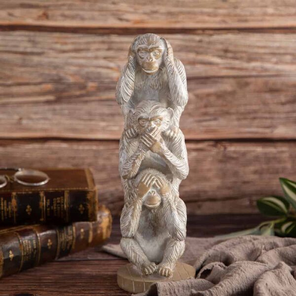 Decorative statuette - Little monkeys