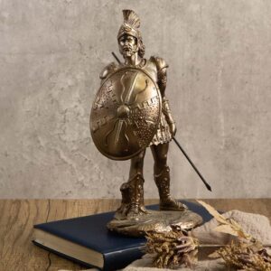 Decorative statuette - Knight with a shield